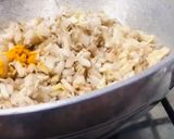 A picture of step 5 of Banana Flower Masala Curry.