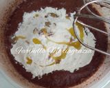 Foto del passaggio 3 della ricetta Torta cioccolatosa con crema di mascarpone e crema alle nocciole