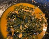 Foto langkah ke 3 dari resep Gulai daun singkong teri.