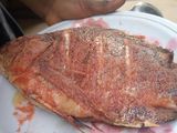 Grilled tilapia fish