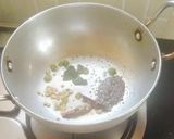 A picture of step 1 of LEMON RICE/ Chitranna & Gojju.