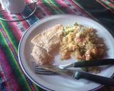 Foto del paso 5 de la receta: Pechuga con revuelto de zapallo