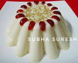A picture of step 2 of Tender coconut pudding.
