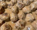 A picture of step 11 of Swedish Meatballs (köttbullar).