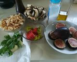 Foto del paso 1 de la receta Judías blancas con champiñones y fruta