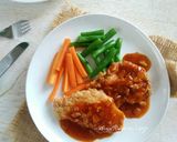 Foto langkah ke 4 dari resep Chicken Steak Crispy.
