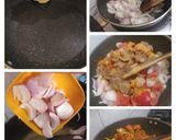 A picture of step 6 of Malaikofta restaurant style.