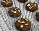 A picture of step 13 of 🍪 Healthy Dark Chocolate Ragi Mixed Nut Cookies 🍪.