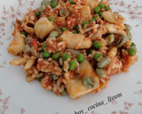 Foto del paso 10 de la receta: Sepia con habas y guisantes