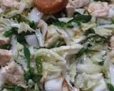 Foto langkah ke 3 dari resep Sawi putih bumbu lombok ijo.