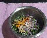 कच्चे बथुए के पराठे (Kachhe bathue ke parathe recipe in Hindi) रेसिपी चरण 2 फोटो