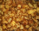 A picture of step 3 of Leftover yam salad (kwadon doya).