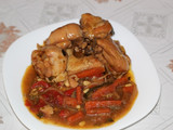 Chop Suey de pollo verduras y piñones