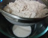 A picture of step 4 of Wheat Coconut Milk Pudding.