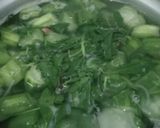 Foto langkah ke 4 dari resep Sayur Bening Oyong dengan Temu Kunci.