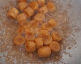 A picture of step 4 of Gatte ki Khichri.