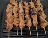 A picture of step 4 of SATE AYAM (CHICKEN SATAY).