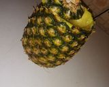 A picture of step 2 of Pineapple drink.