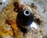 A picture of step 2 of Muthiya kabab.