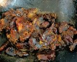 A picture of step 2 of Dates-Cashew Bites or Khajur Pak.
