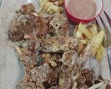 A picture of step 6 of Fried Mutton chops.