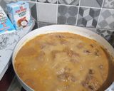Foto langkah ke 4 dari resep Rendang Daging Kentang Praktis.