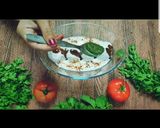 A picture of step 21 of Instant Bread dahi bhalle.
