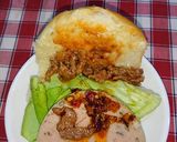 Hình bước làm 4 của món Hamburger cho bé