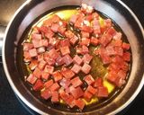 Foto del paso 2 de la receta: Tortilla de espinacas con chorizo