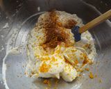 Foto del paso 1 de la receta Postre improvisado con melocotones en almíbar y fruta con crema apto para diabéticos