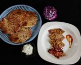 A picture of step 3 of Red cabbage paratha.