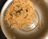 A picture of step 1 of Leftover rice vada.