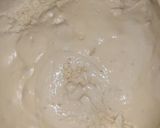 A picture of step 4 of Khameeri naan 😊(fermented bread).