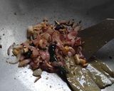 A picture of step 3 of Matar Paneer.