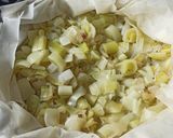 Une image de l'étape 2 de Tarte filo poireaux et feta.