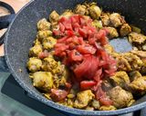 Une image de l'étape 17 de Lentilles Vertes au Veau, Carottes, Tomates et Ananas.