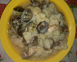 Foto del paso 5 de la receta: Arroz con salmón y marisco