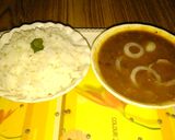A picture of step 6 of Lentil dal.