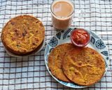 A picture of step 4 of Tasty Thepla With Leftover Khichdi.