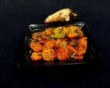 A picture of step 4 of Shukhi Arbi Masala.