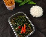 Foto langkah ke 3 dari resep Kangkung cah terasi.