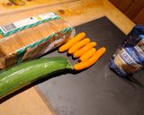 Zöldséges toast recept fázis 1 fotója