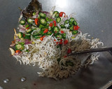 Foto langkah ke 2 dari resep Tumis Jantung Pisang Pedas.