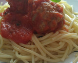 Foto del paso 6 de la receta: Espaguetis con albóndigas