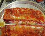 Foto del paso 2 de la receta: Ribs con barbacoa, ensalada de rúcula y batatas fritas
