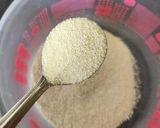 A picture of step 1 of Mix Veg Barley Flour Chilla.