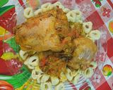 Foto del paso 5 de la receta: Capeletinis con salsa de pollo