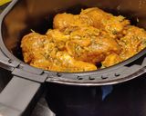 A picture of step 5 of Grilled Chicken in an Air fryer.