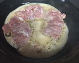 A picture of step 2 of Hong Kong Chicken with light and dark Soy Sauce.
