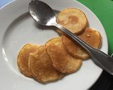 Hình bước làm 8 của món •| BÁNH PANCAKE KHÔNG TRỨNG|•